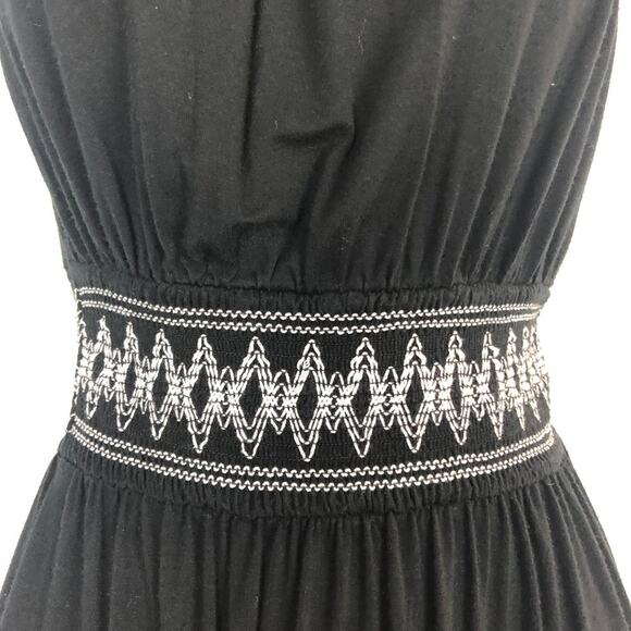 Vintage Dynamite Maxi Dress Womens Small Embroidered Smocked Event Boho Chic Y2K - Picture 6 of 12